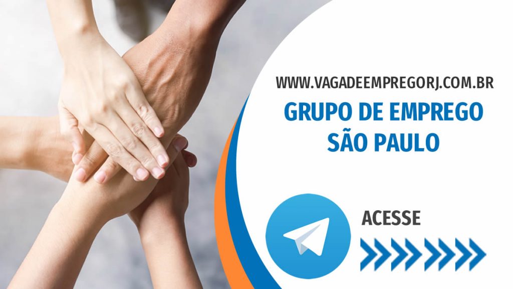 GRUPO DE EMPREGO TELEGRAM SAO PAULO