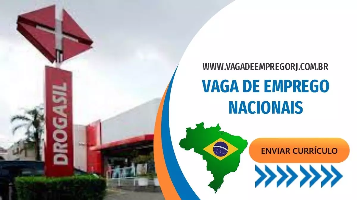 Trabalhe Conosco Drogasil, envie seu currículo já Vagas Nacionais