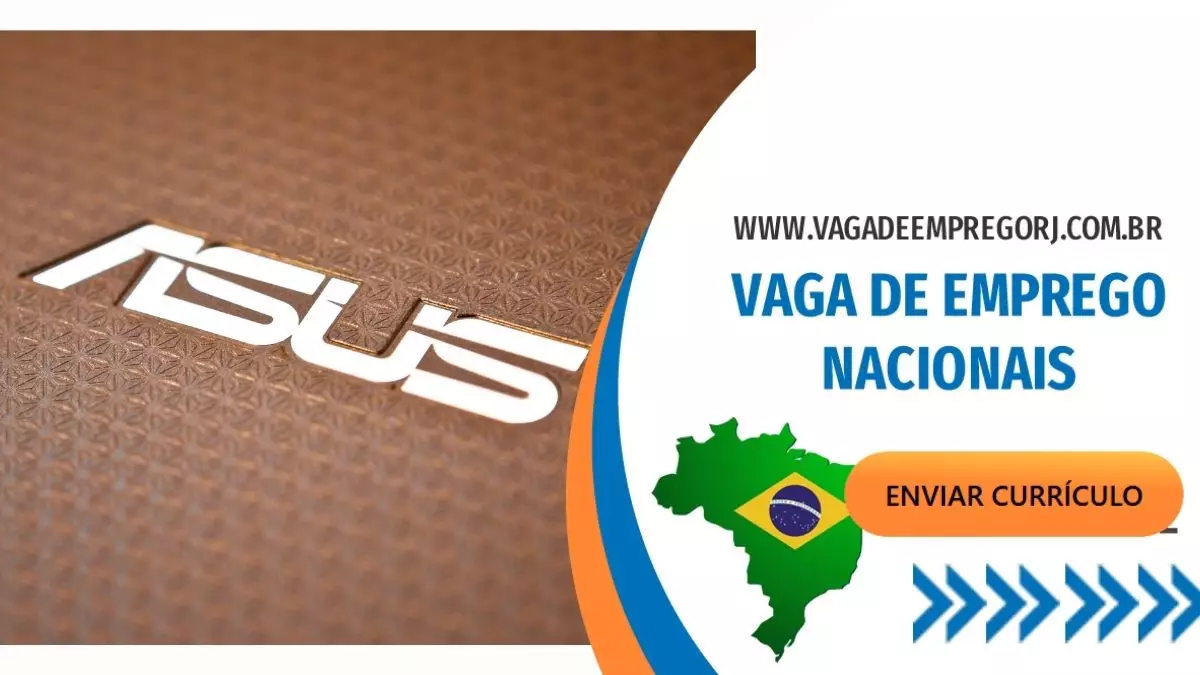 Recepcionista, Especialista em RH e outras vagas de emprego na Asus, confira