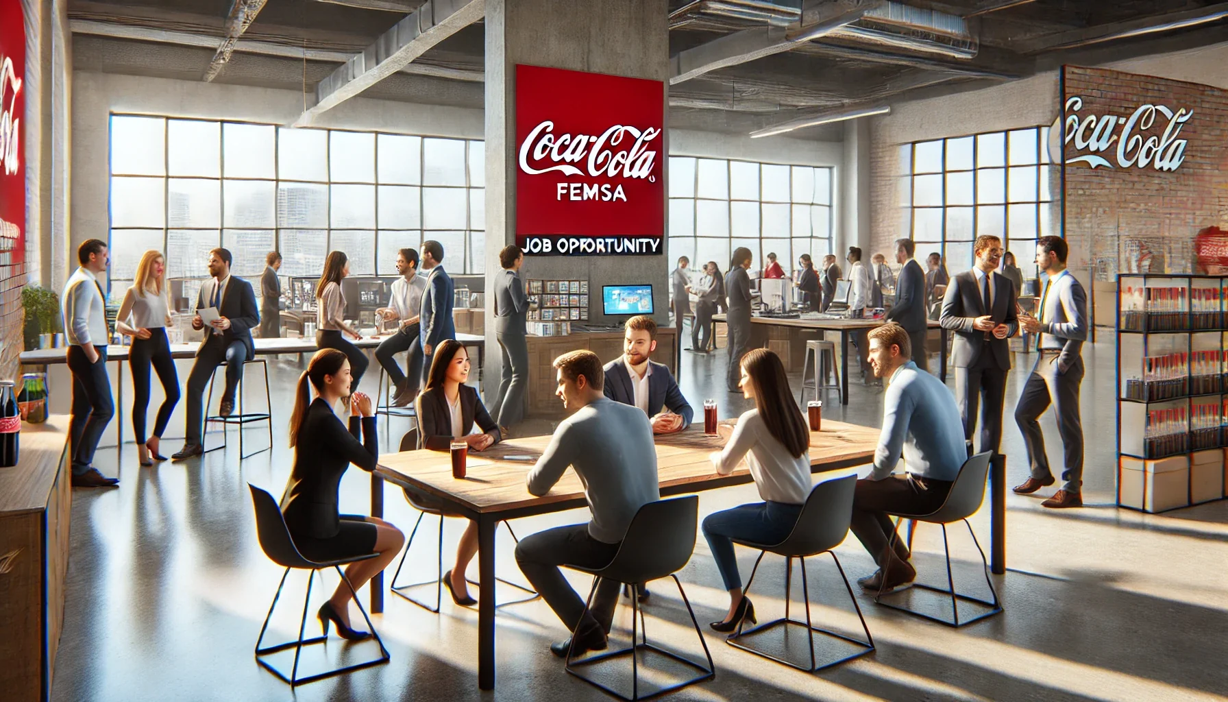 Coca-Cola FEMSA: Novas 100 vagas de empregos pelo país
