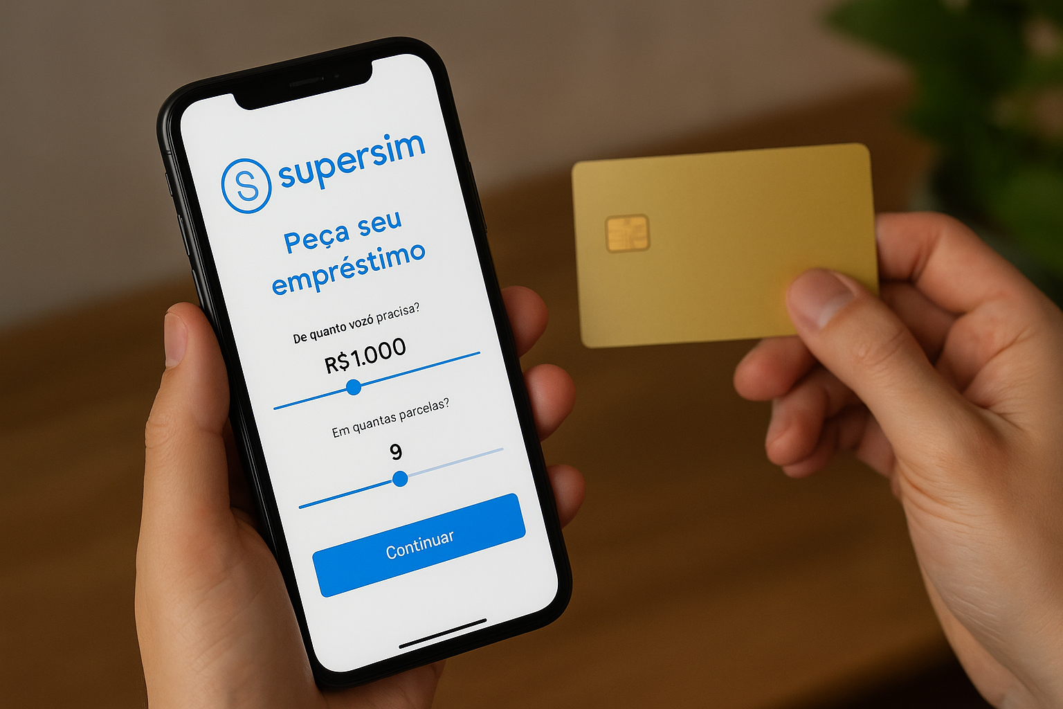 Como solicitar o empréstimo SuperSim?