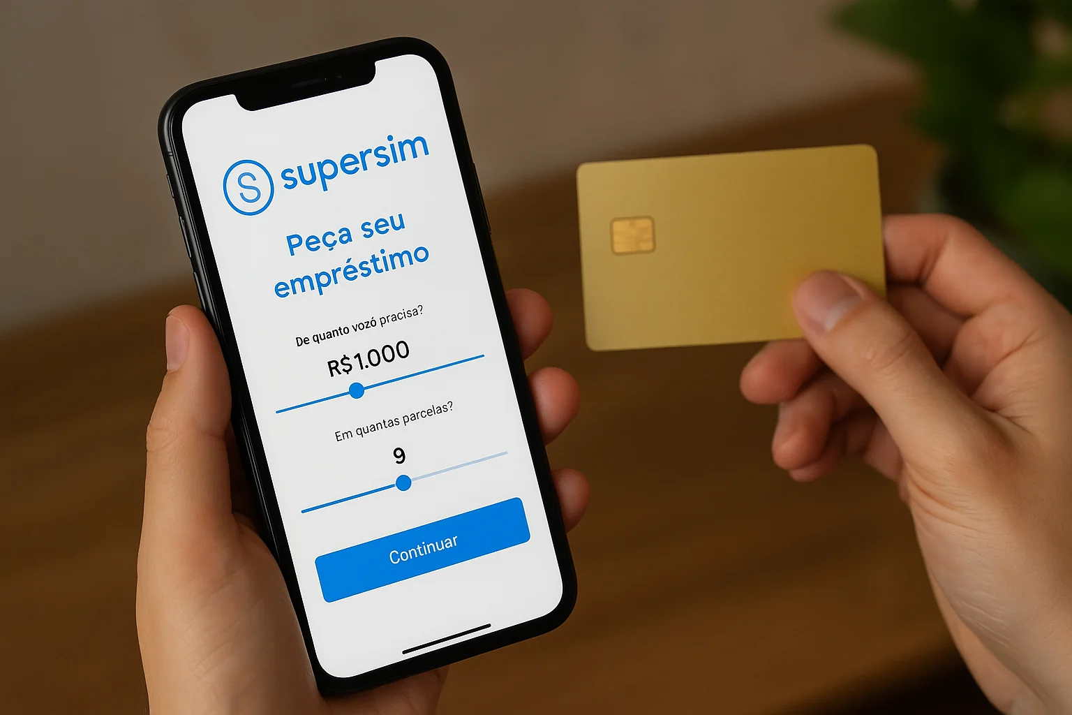 Como solicitar o empréstimo SuperSim?